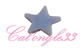 Dazzling hologramme étoile parme
