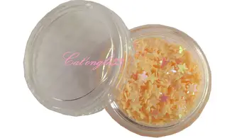 Dazzling hologramme étoile saumon