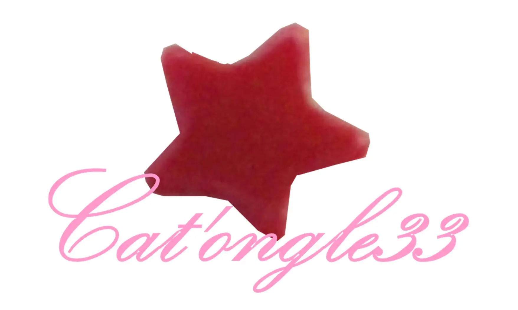 Dazzling hologramme étoile rouge