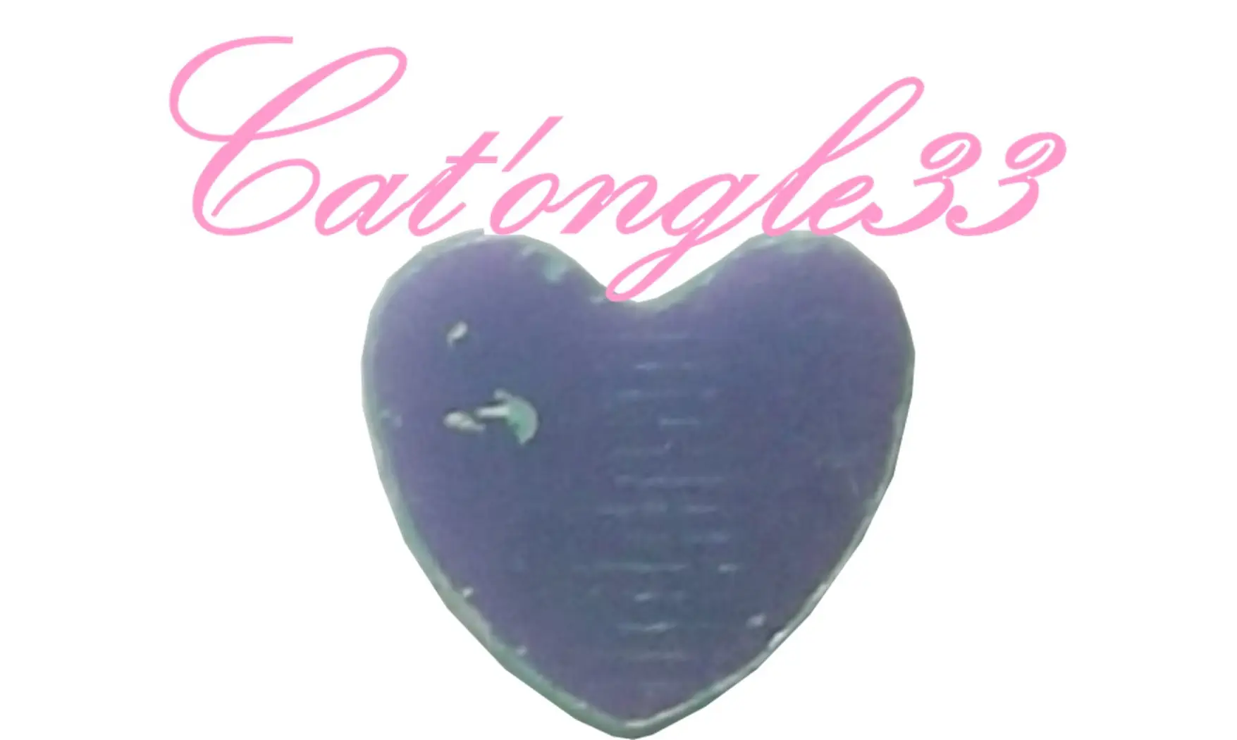 Dazzling hologramme coeurs bleu
