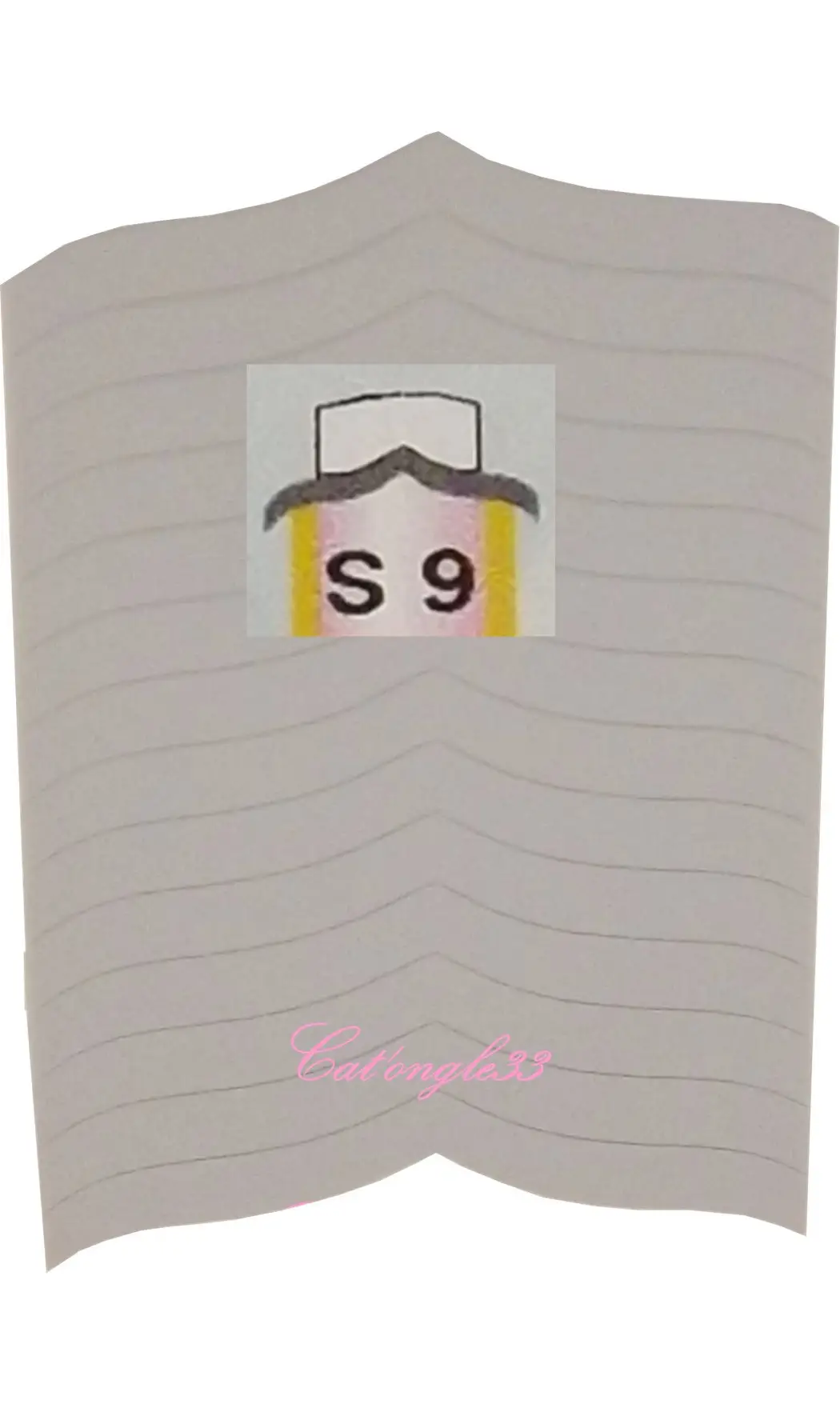 Guide french Curly bracket forme S9