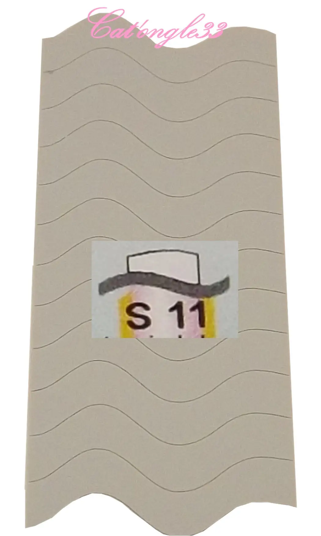 Guide french Vague douce forme S11
