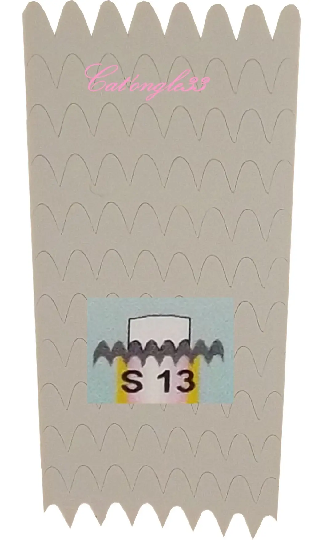 Guide french Mini vague forme S13