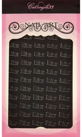 Stickers peel off D