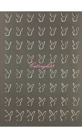 Stickers peel off lapin