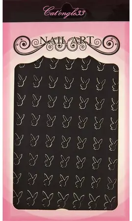 Stickers peel off lapin