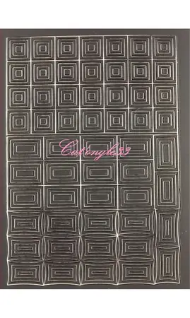 Stickers peel off rectangle carré