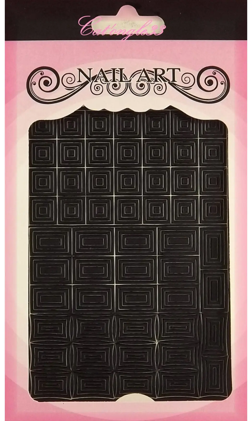 Stickers peel off rectangle carré