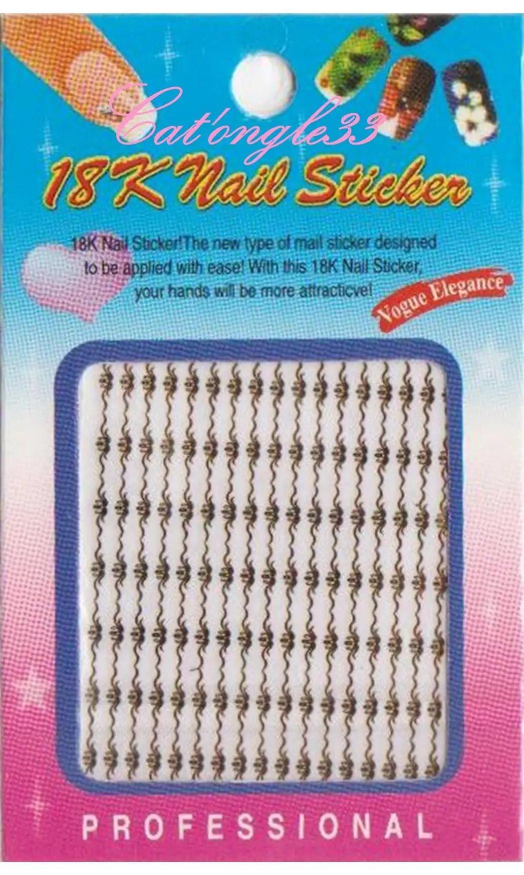 Stickers 18K C18
