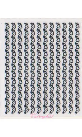 Stickers 18K coeur C04
