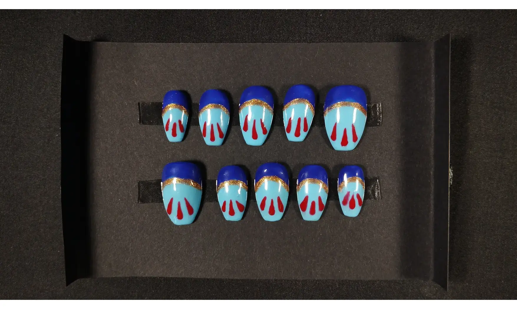 Press on nails Blanche-Neige - Taille L