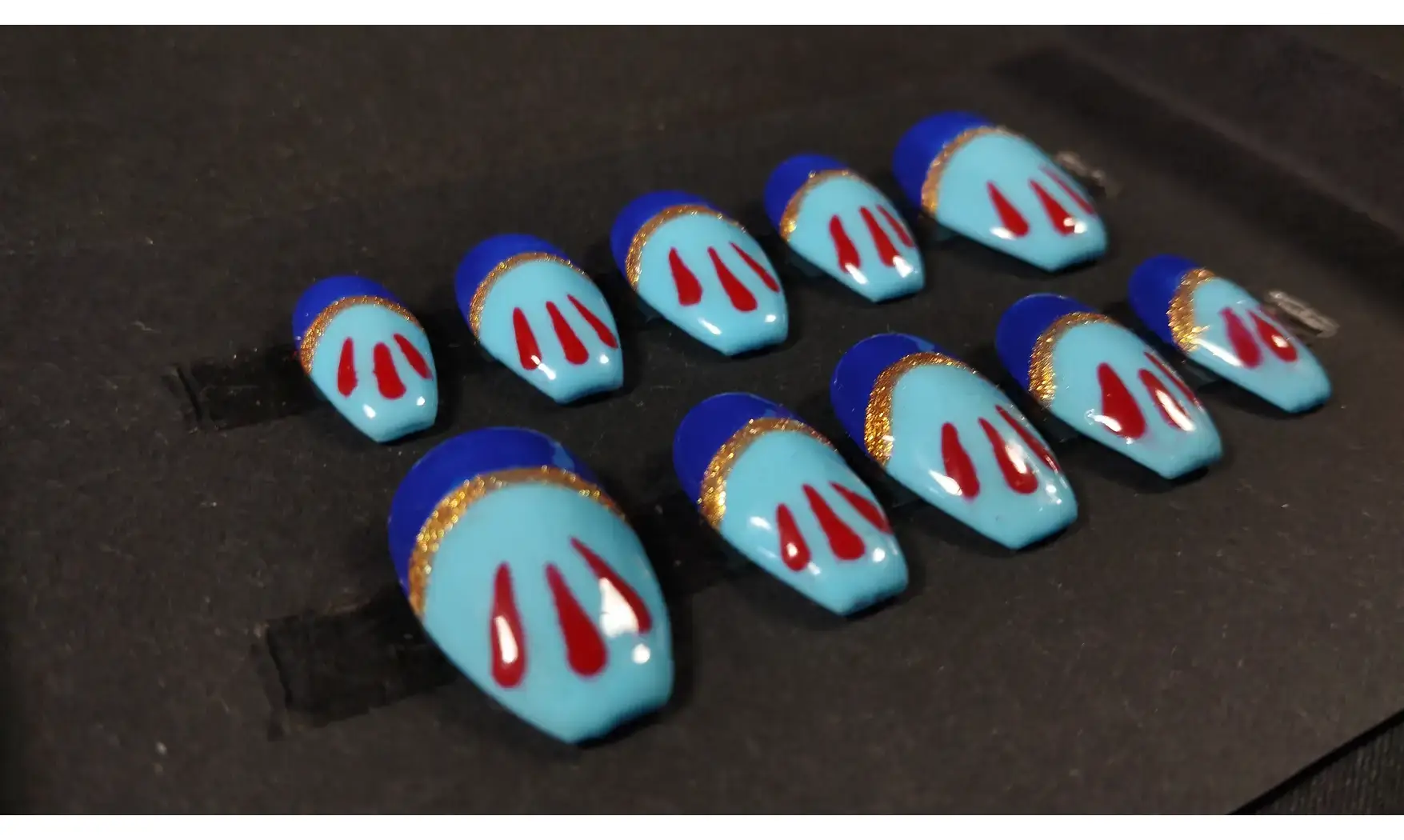 Press on nails Blanche-Neige - Taille L