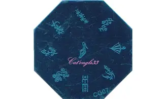 Plaque stamping CG07 nail art