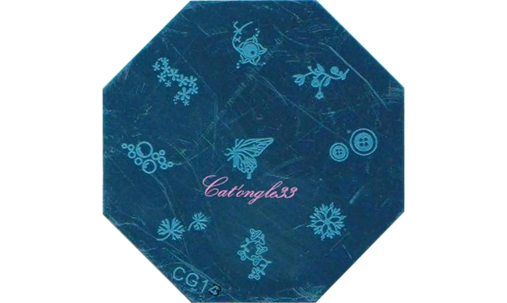 Plaque stamping CG13 nail art