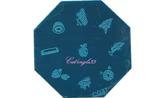 Plaque stamping CG37 nail art