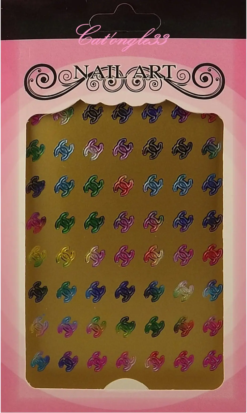 Stickers peel off CC