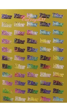 Stickers peel off D