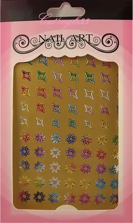 Stickers peel off étoiles