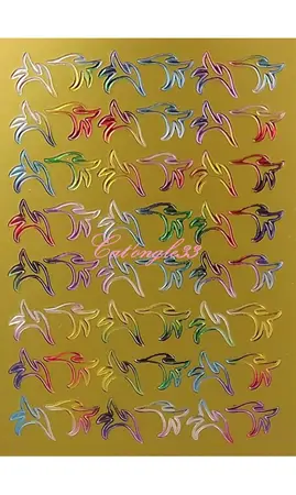 Stickers peel off tribal 1