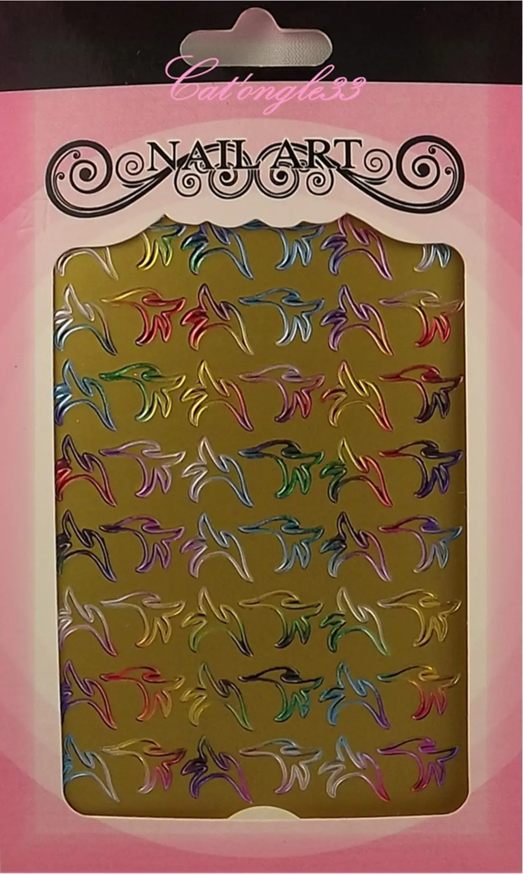 Stickers peel off tribal 1