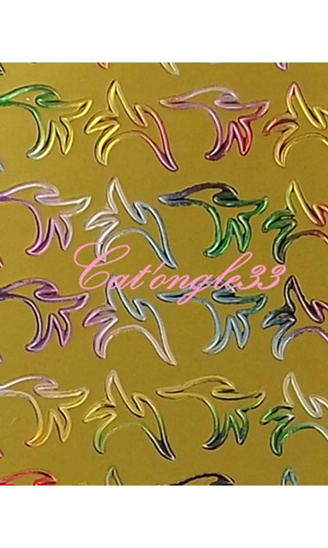 Stickers peel off tribal 1