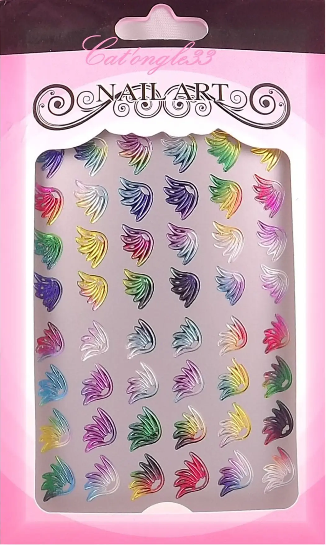 Stickers peel off aile