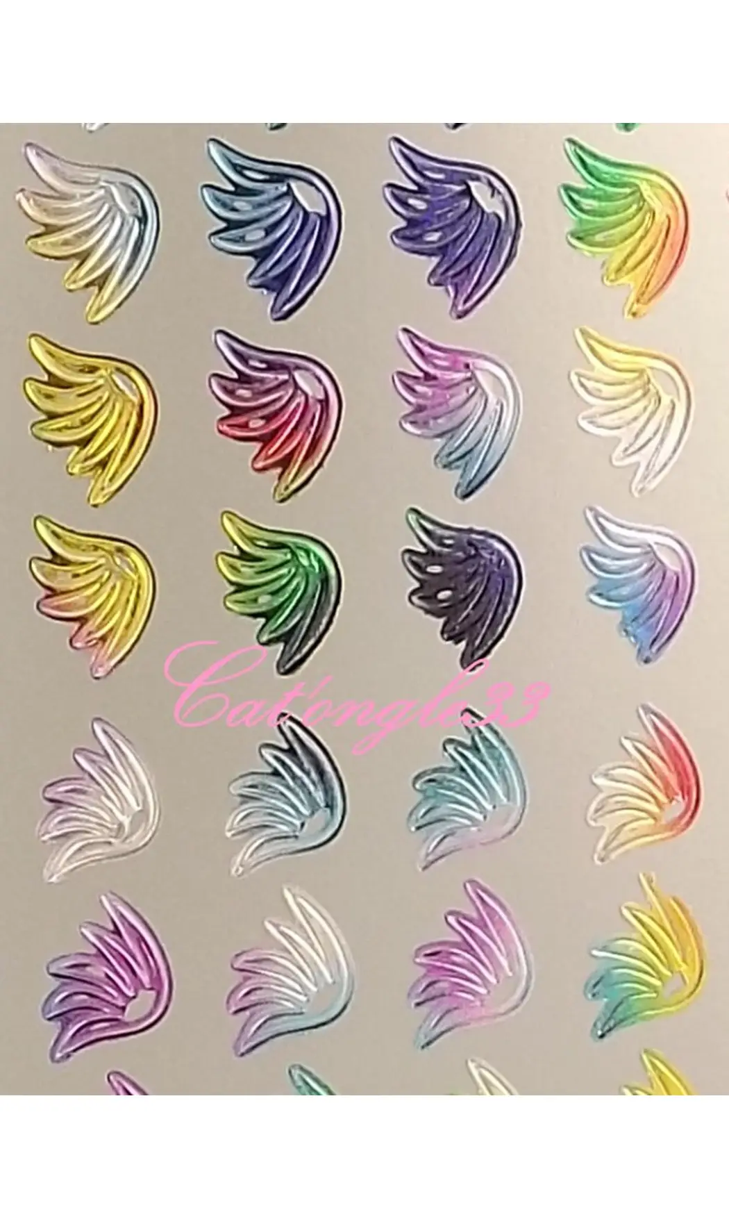 Stickers peel off aile