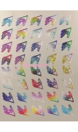 Stickers peel off forme 1