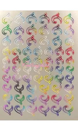 Stickers peel off tribal 4