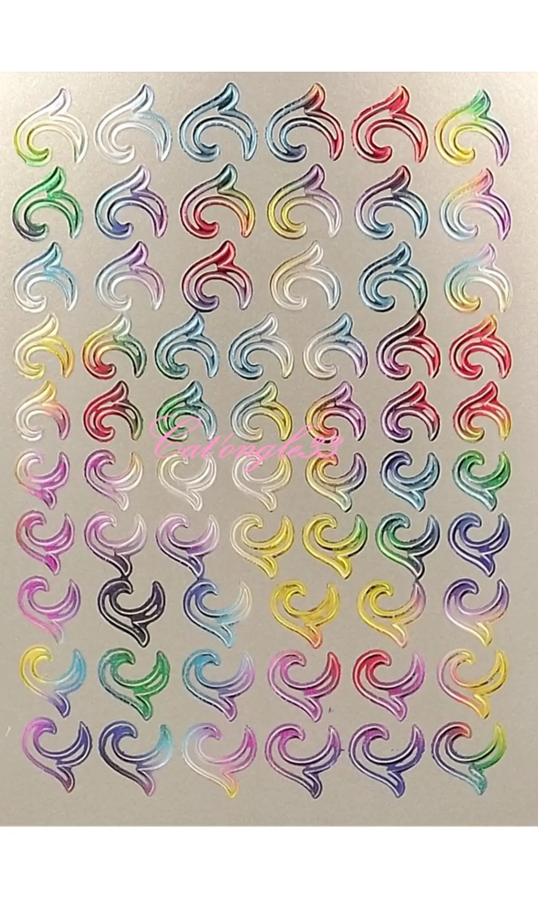 Stickers peel off tribal 4