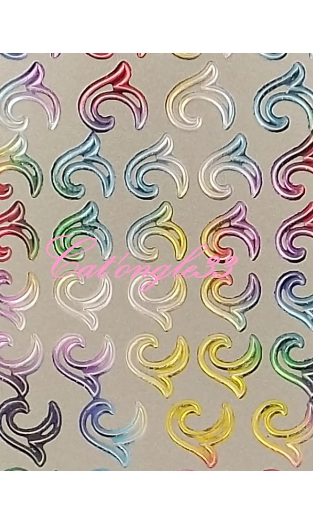 Stickers peel off tribal 4