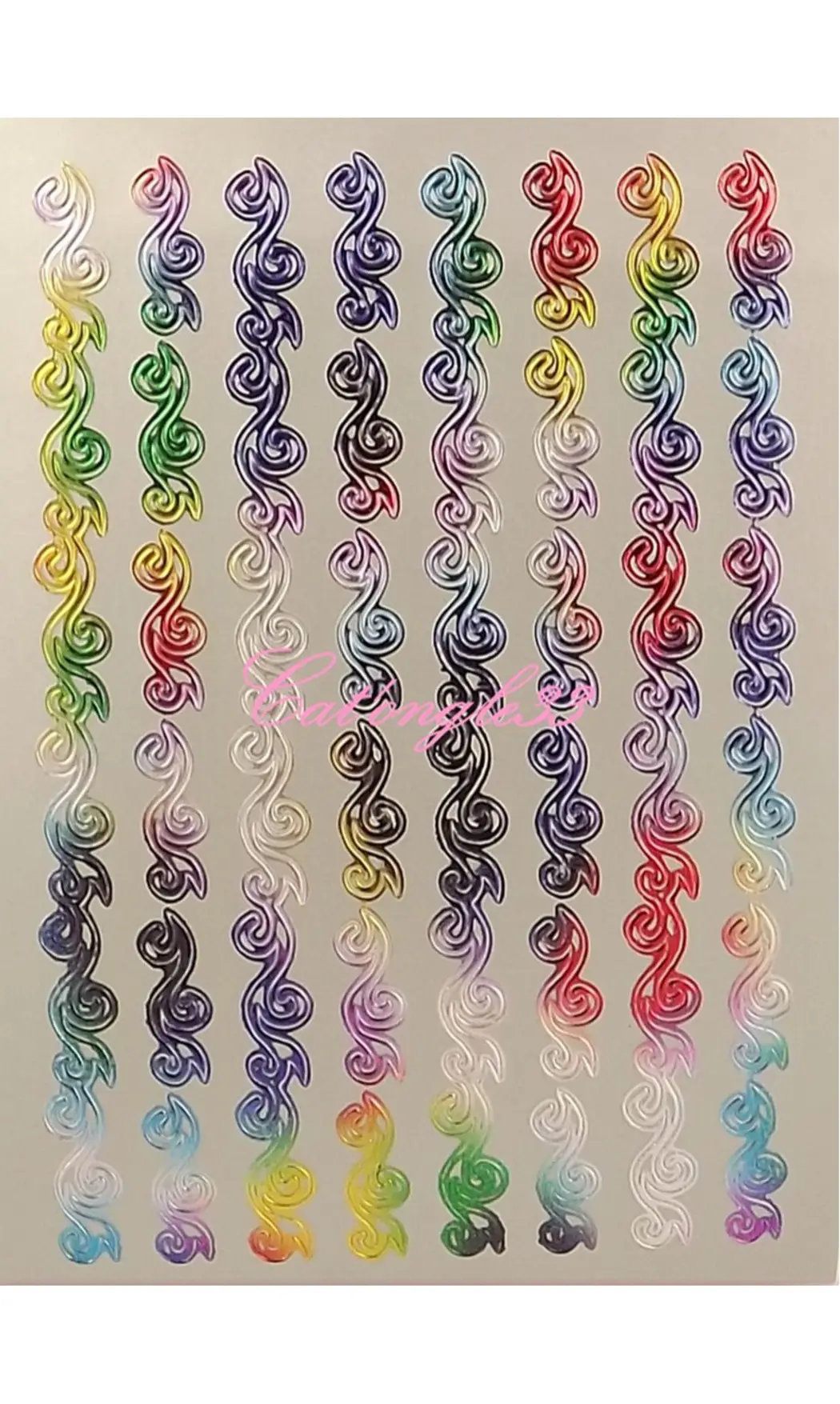 Stickers peel off tribal 5