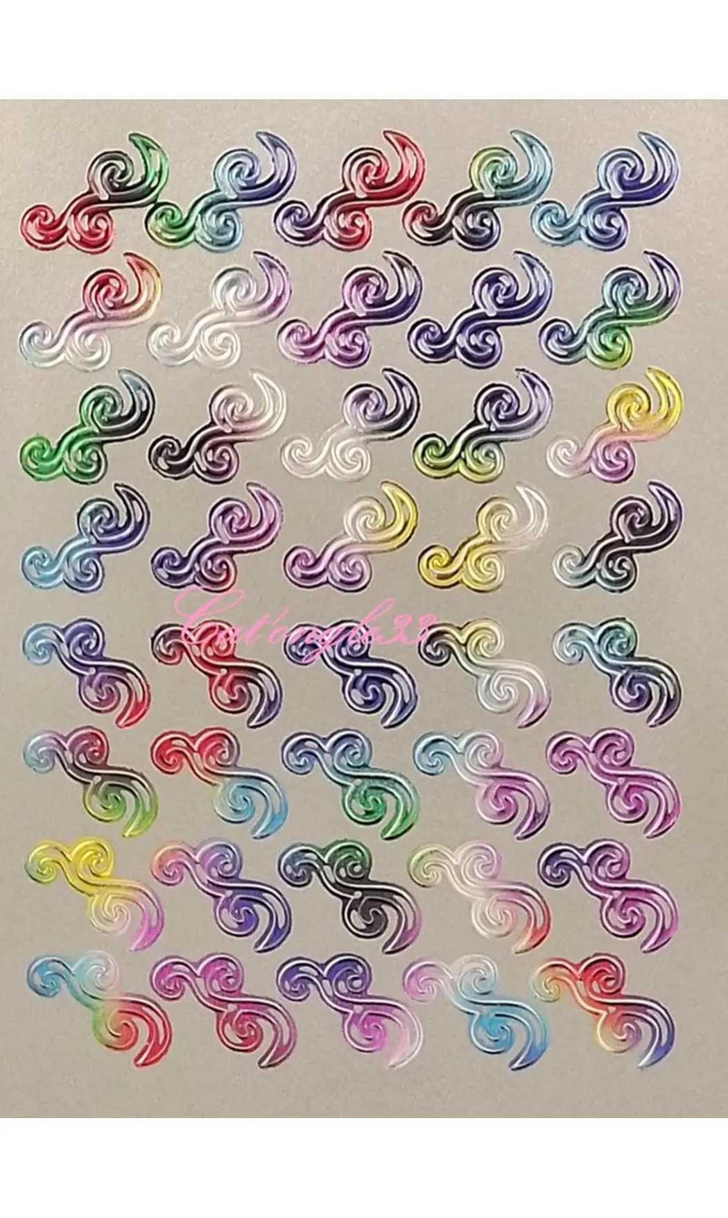 Stickers peel off tribal 6