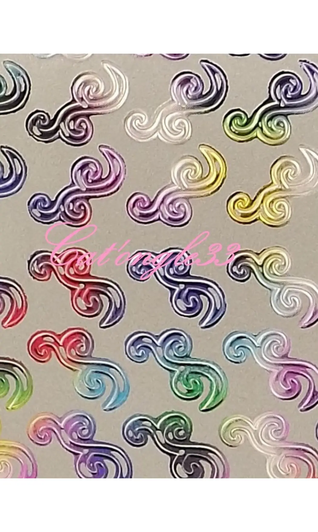 Stickers peel off tribal 6