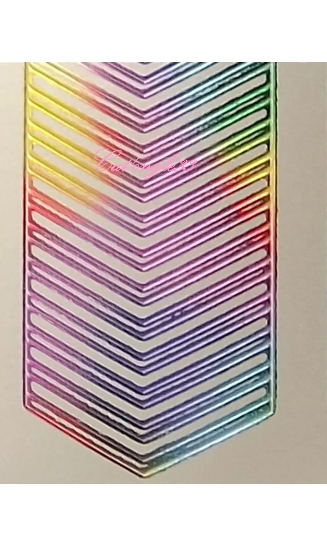 Stickers peel off V
