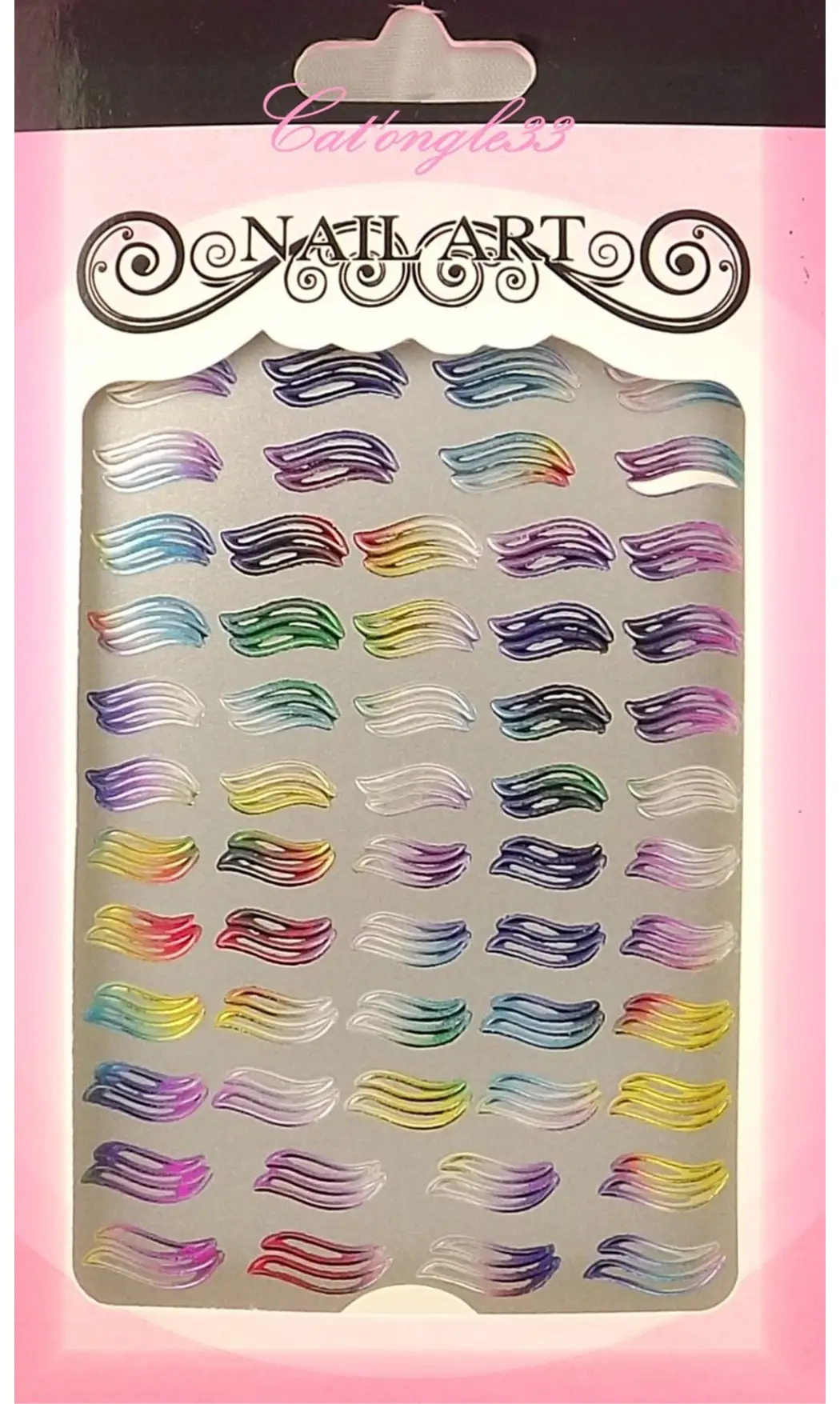 Stickers peel off vague