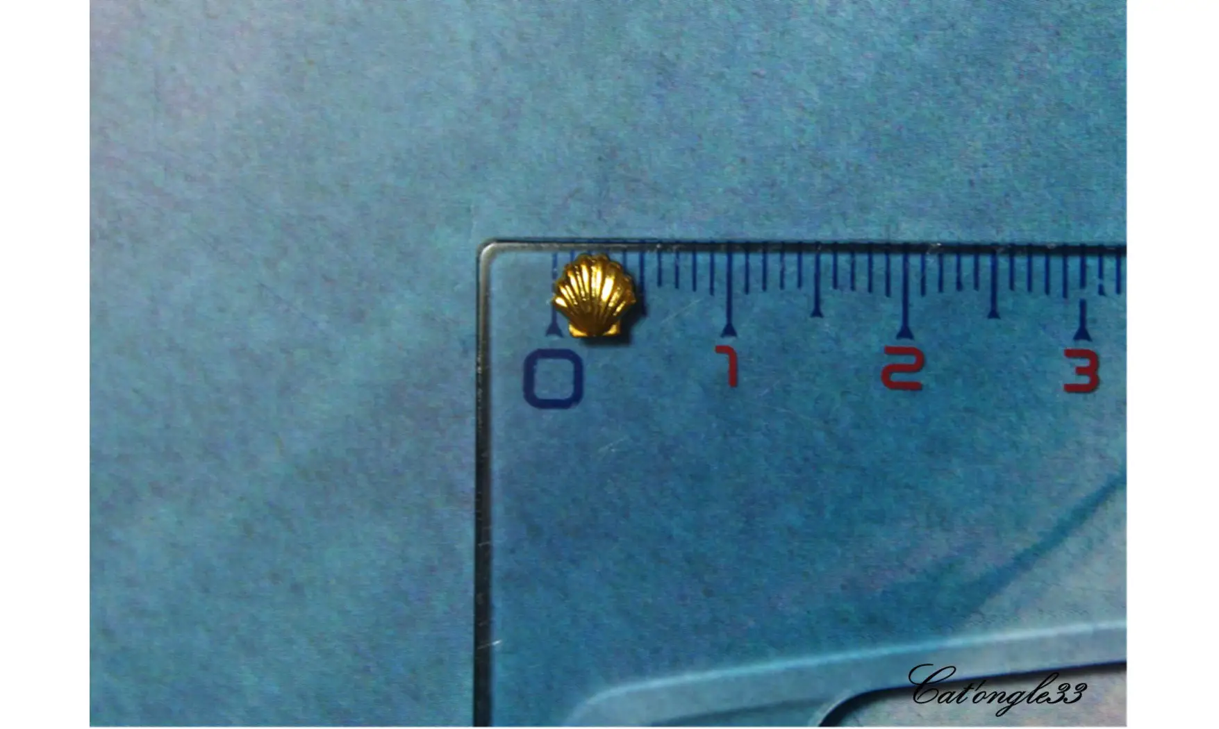 Forme métal 3D coquille st jacques G x5