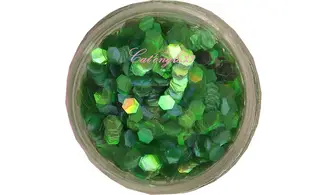 Paillette hexagonale vert très clair
