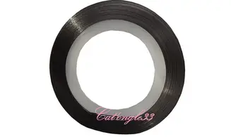 Striping tape marron holo autocollant