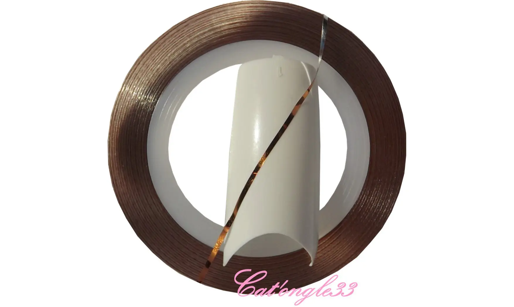Stiping tape marron fil autocollant