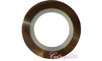 Striping tape jaune fil autocollant