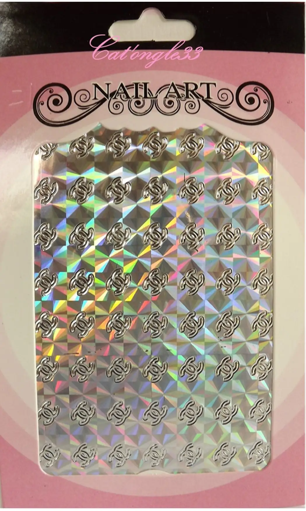 Stickers peel off CC
