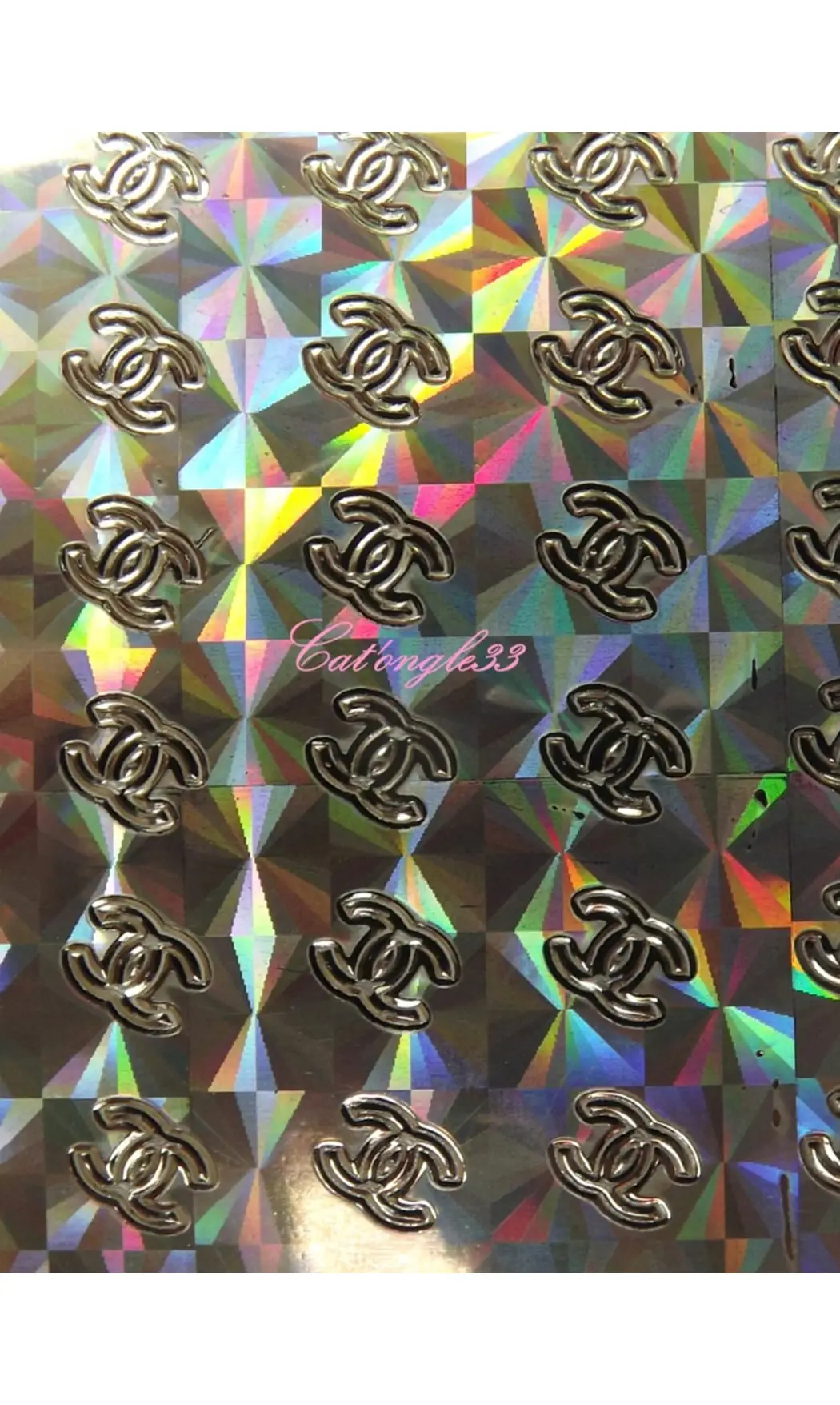 Stickers peel off CC