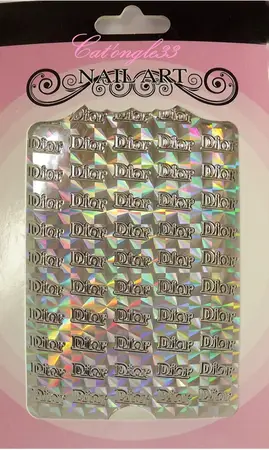 Stickers peel off D