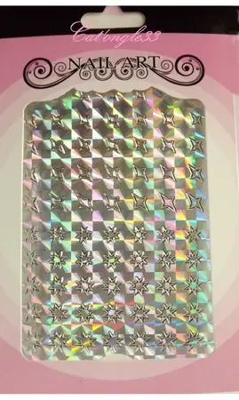 Stickers peel off étoiles