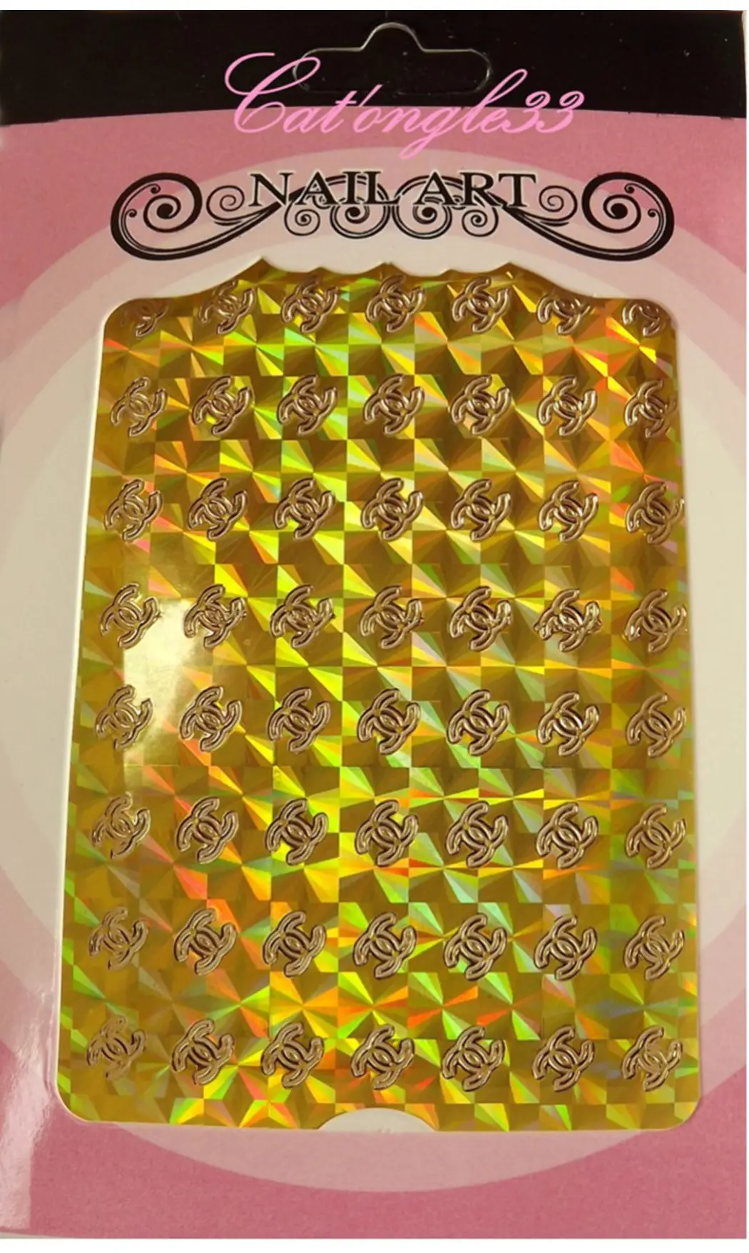 Stickers peel off CC