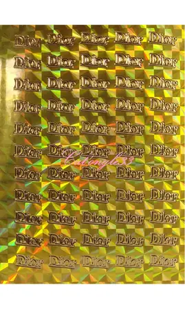 Stickers peel off D