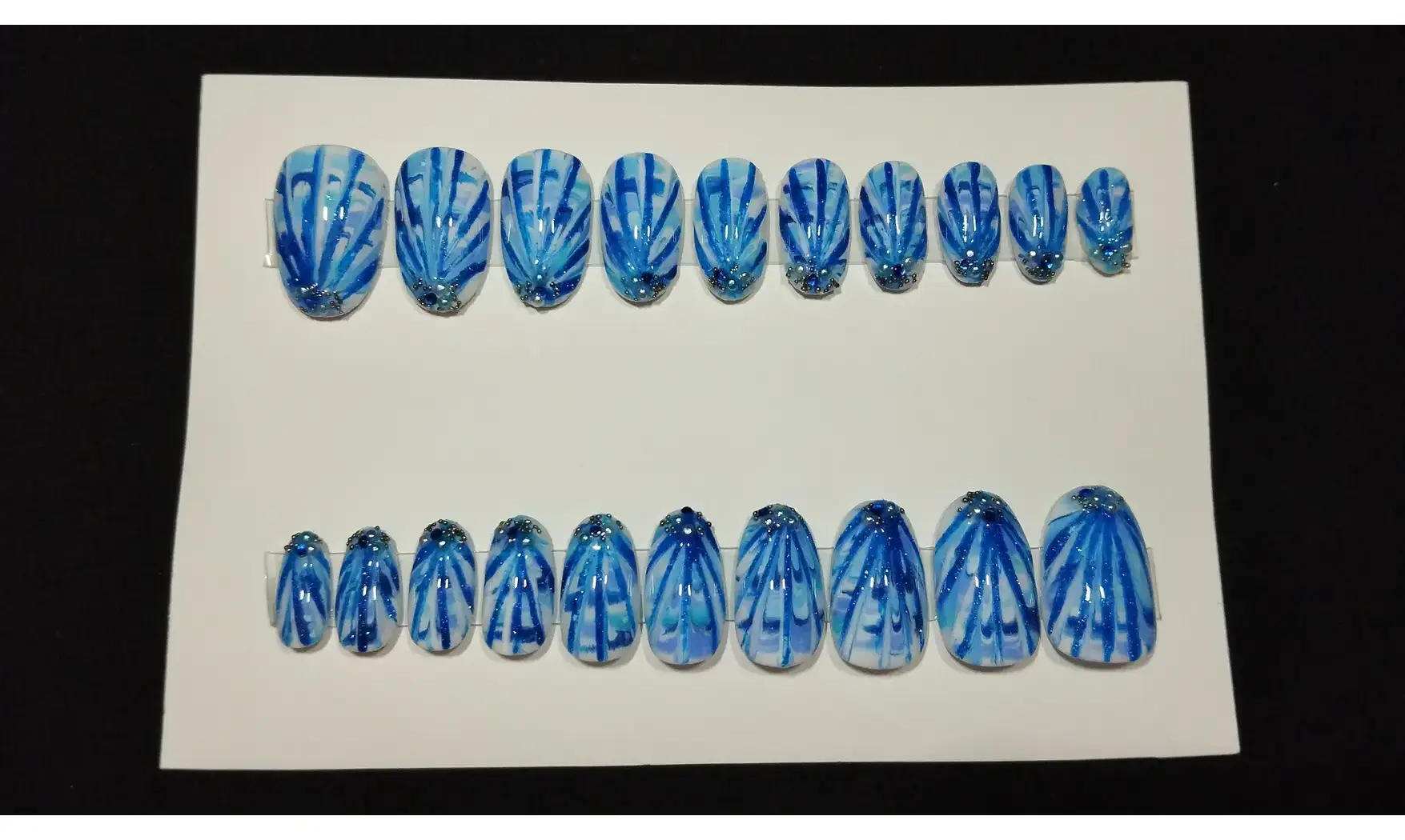 Press on nails Coquillage - Lot 20