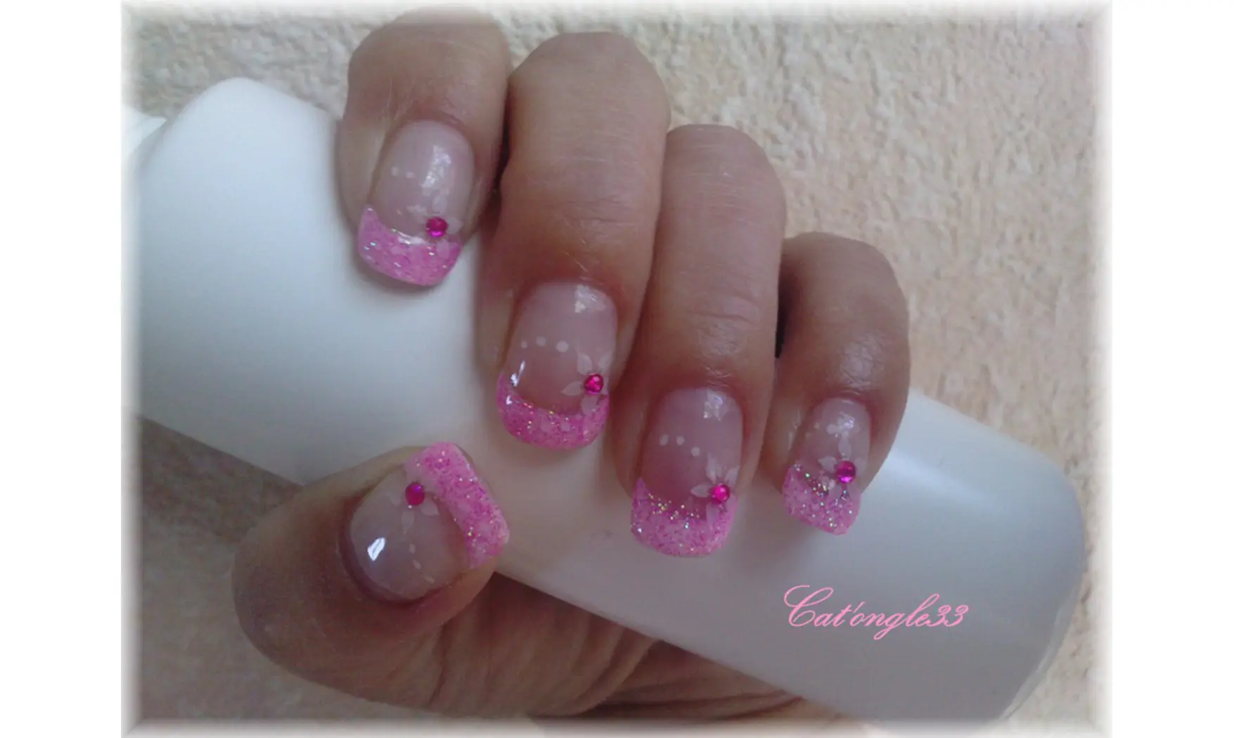 Gel UV 5 ml rose clair irisé 32
