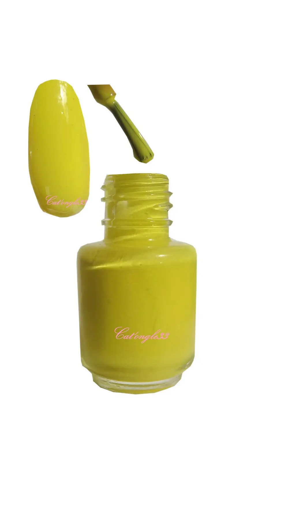 Mini vernis jaune néon